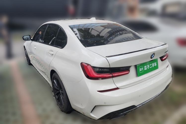 Used BMW 3 Series 2020 Facelifted 325Li M Sport Night Edition Package Rear Left 45 Deg