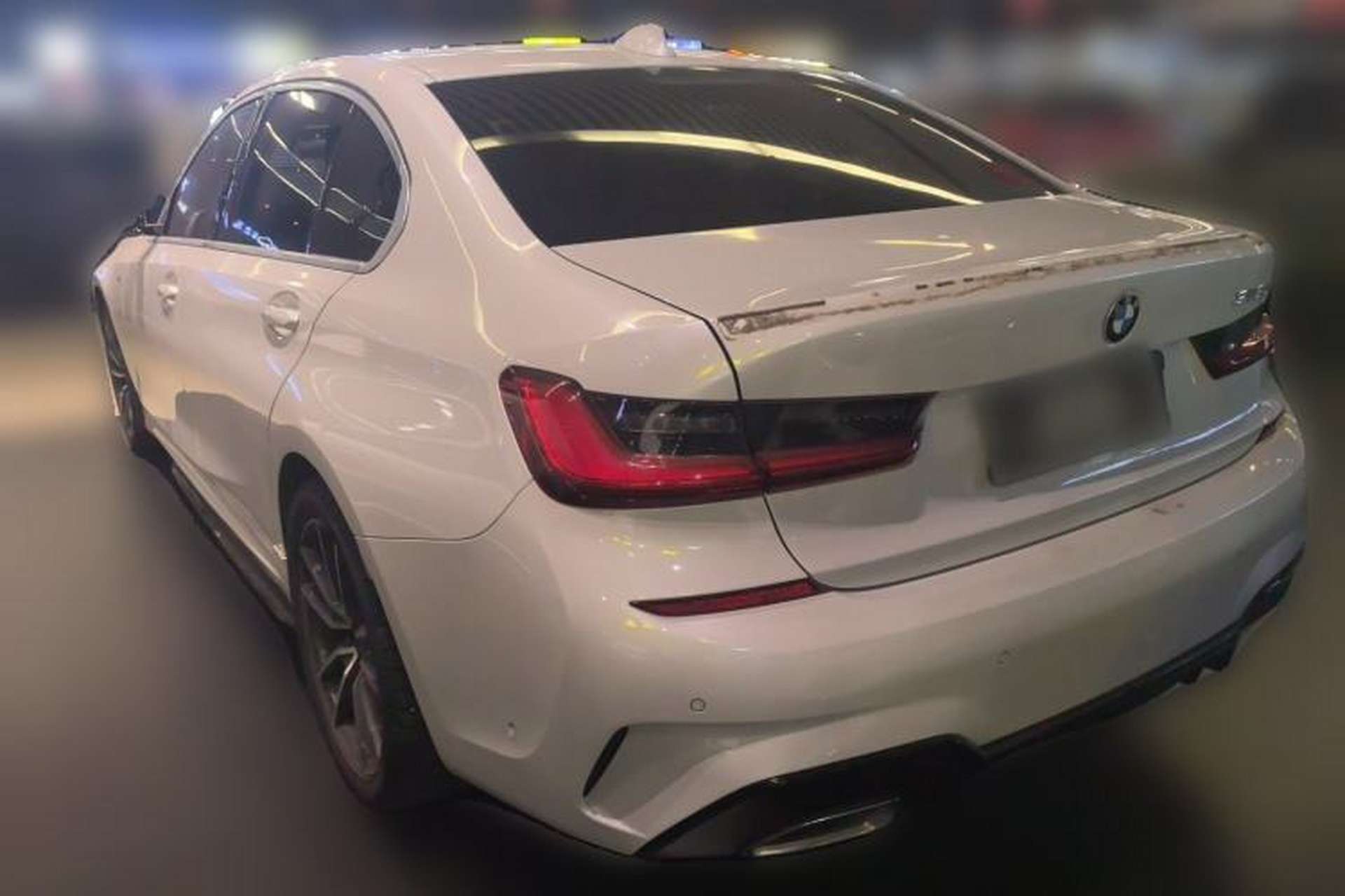Used BMW 3 Series 2020 325Li M Sport Night Edition Package Rear Left 45 Deg