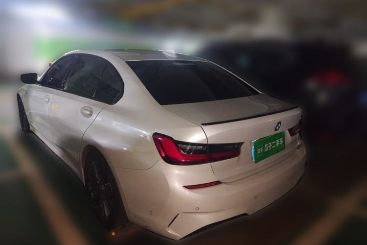 Used BMW 3 Series 2020 325Li M Sport Night Edition Package Rear Left 45 Deg