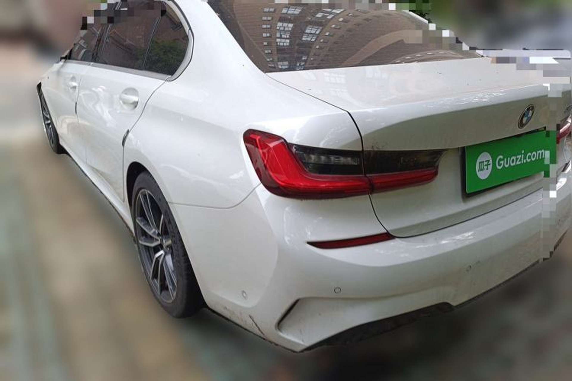 Used BMW 3 Series 2020 325Li M Sport Package Rear Left 45 Deg
