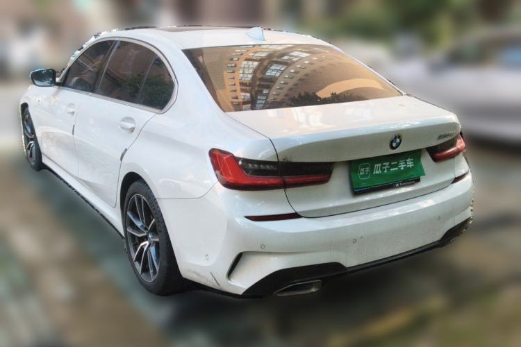 Used BMW 3 Series 2020 325Li M Sport Package Rear Left 45 Deg