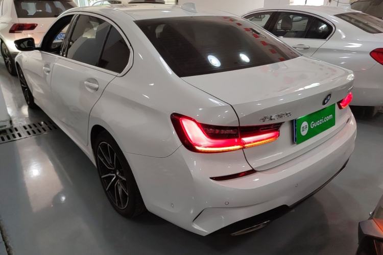 Used BMW 3 Series 2020 Restyled 325Li M Sport Package Rear Left 45 Deg