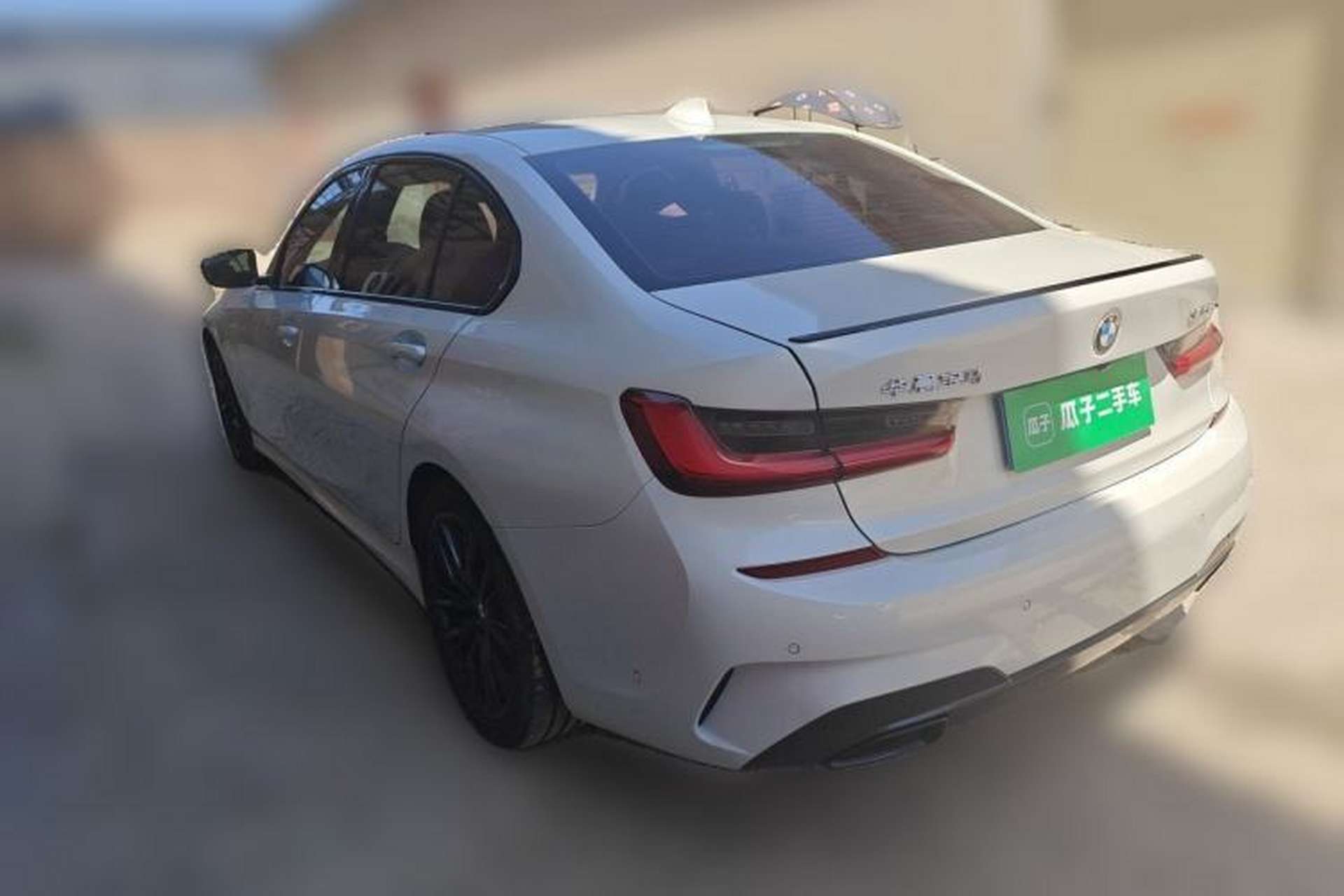 Used BMW 3 Series 2020 325Li M Sport Night Edition Package Rear Left 45 Deg