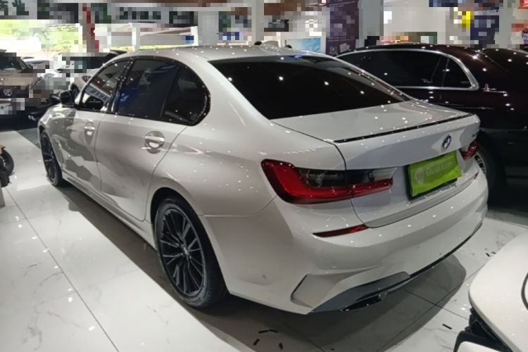 Used BMW 3 Series 2020 325Li M Sport Night Edition Package Rear Left 45 Deg