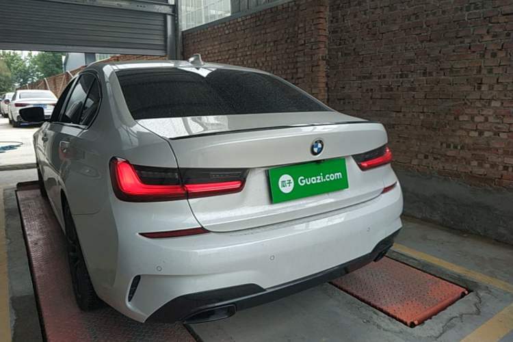 Used BMW 3 Series 2020 Facelifted 325Li M Sport Night Edition Package Rear Left 45 Deg