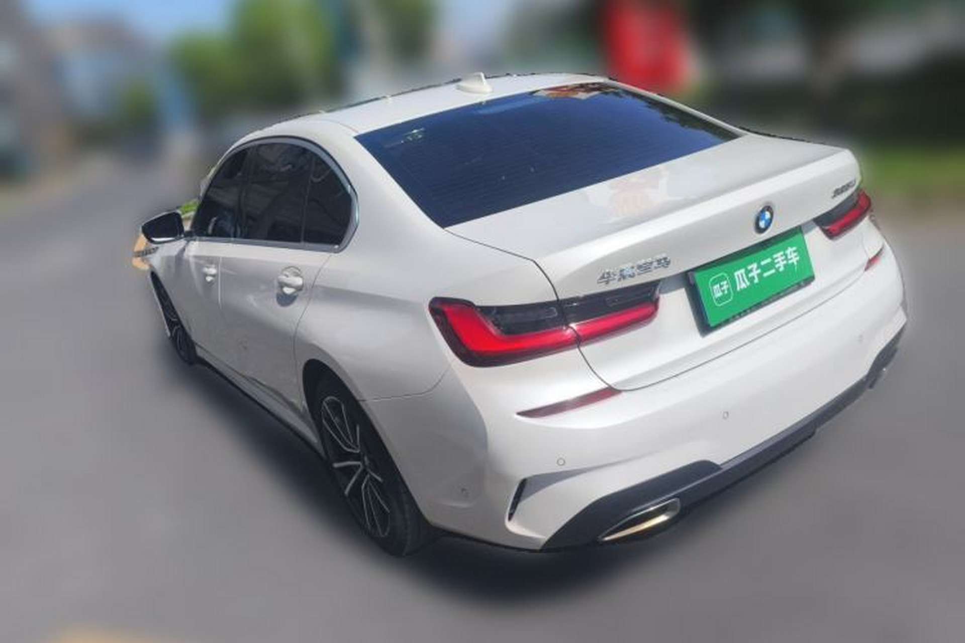 Used BMW 3 Series 2020 325Li M Sport Package Rear Left 45 Deg