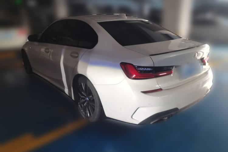 Used BMW 3 Series 2020 325i M Sport Night Edition package Rear Left 45 Deg