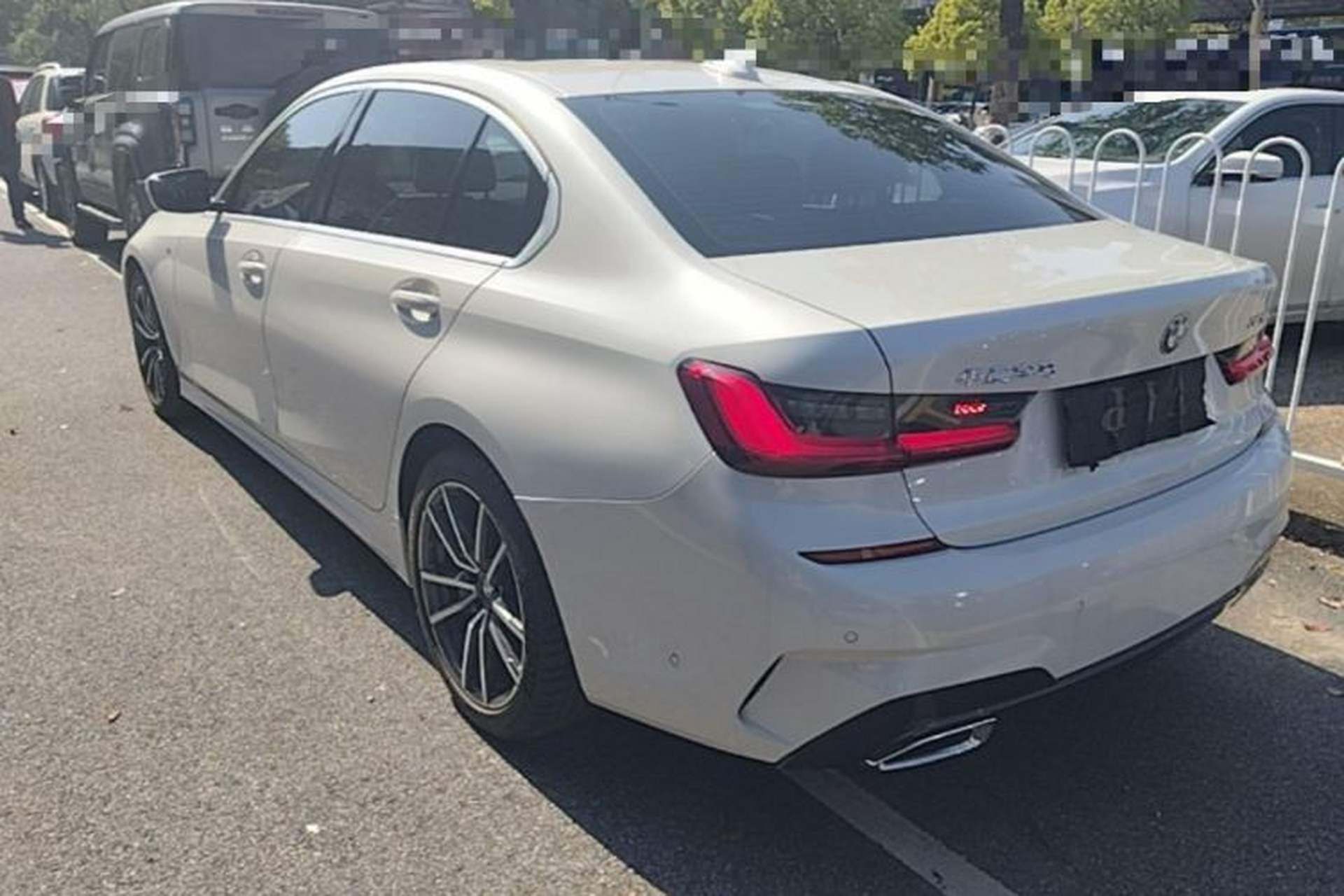 Used BMW 3 Series 2020 320Li M Sport Package Rear Left 45 Deg