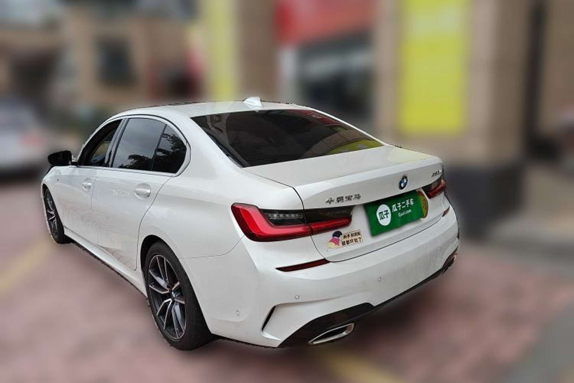 Used BMW 3 Series 2020 320Li M Sport Package Rear Left 45 Deg