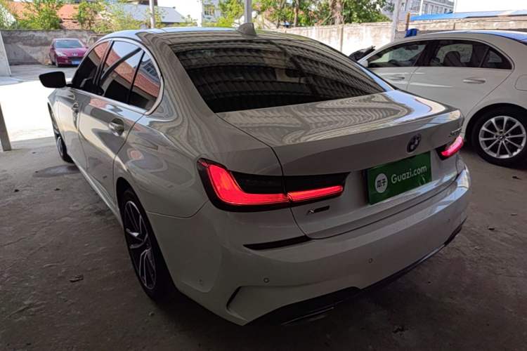 Used BMW 3 Series 2020 Facelifted 325Li xDrive M Sport Package Rear Left 45 Deg