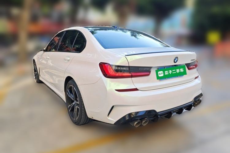 Used BMW 3 Series 2020 Facelifted 325Li M Sport Night Edition Package Rear Left 45 Deg