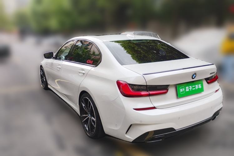 Used BMW 3 Series 2020 Facelifted 325Li M Sport Night Edition Package Rear Left 45 Deg