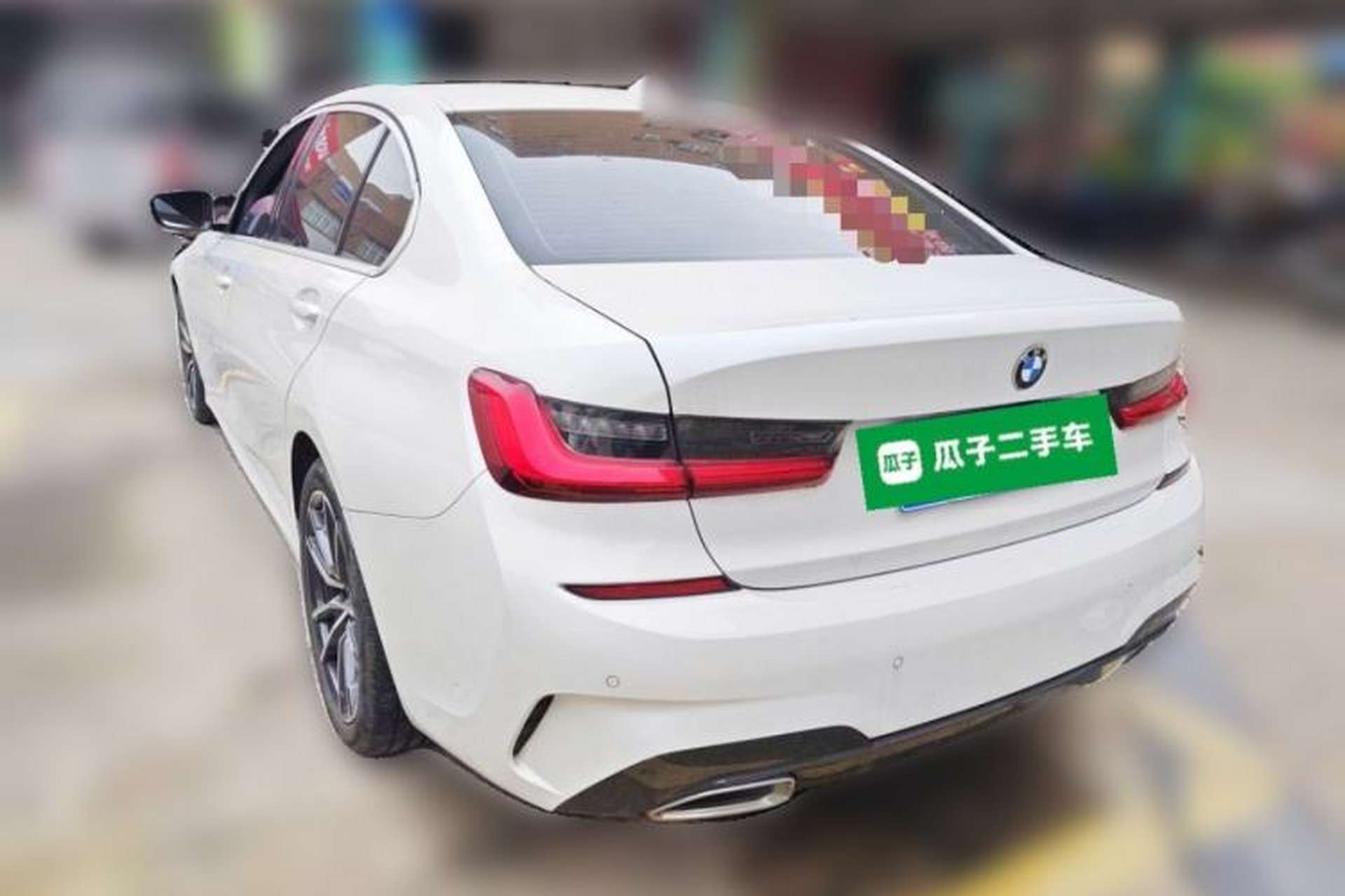 Used BMW 3 Series 2020 320Li M Sport Package Rear Left 45 Deg