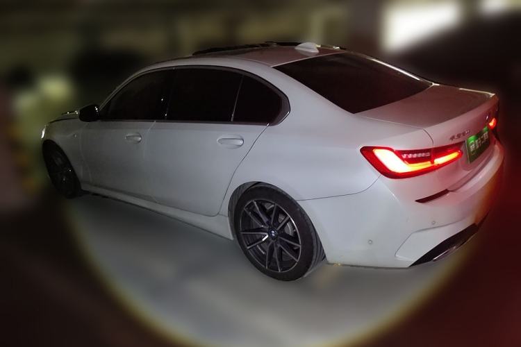 Used BMW 3 Series 2020 320Li M Sport Package Rear Left 45 Deg