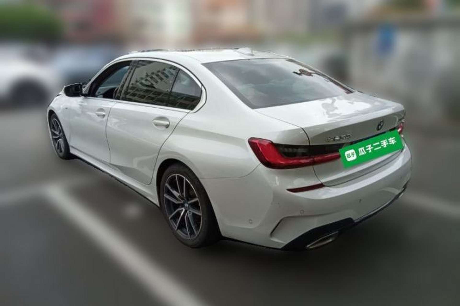 Used BMW 3 Series 2020 320Li M Sport Package Rear Left 45 Deg