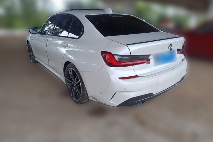 Used BMW 3 Series 2020 330i M Sport Night Edition Rear Left 45 Deg