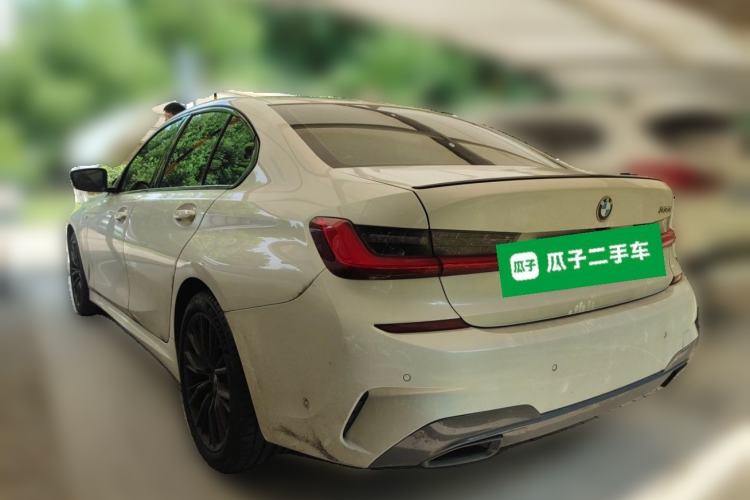 Used BMW 3 Series 2020 330i M Sport Night Edition Rear Left 45 Deg