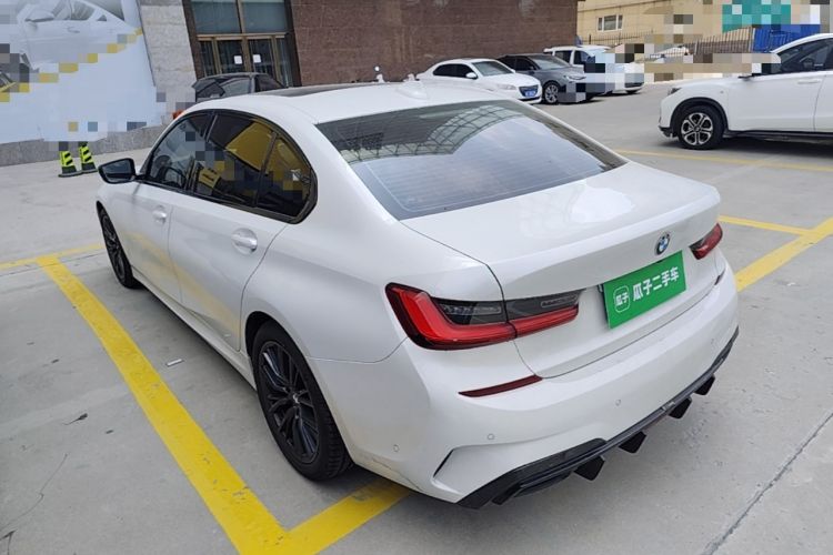 Used BMW 3 Series 2020 325Li M Sport Night Edition Package Rear Left 45 Deg