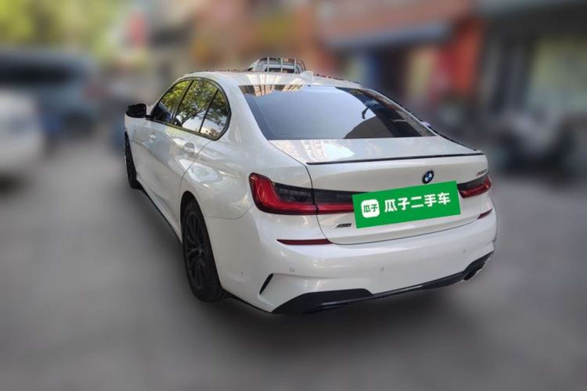 Used BMW 3 Series 2020 330Li xDrive M Sport Night Edition Rear Left 45 Deg
