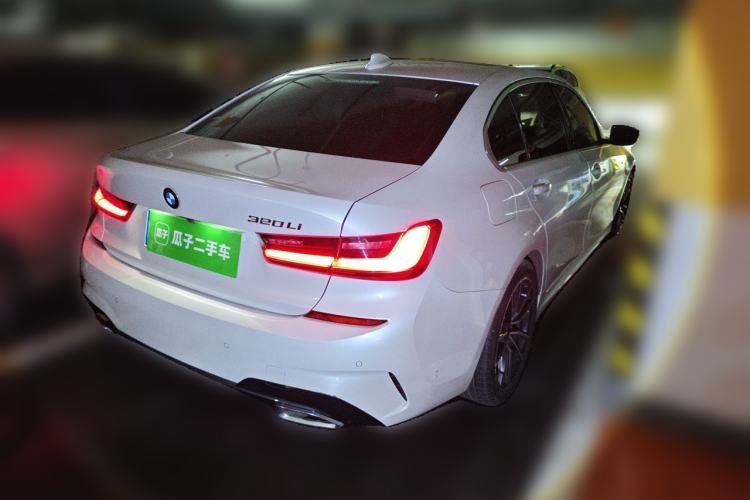 Used BMW 3 Series 2020 320Li M Sport Package Rear Right 45 Deg