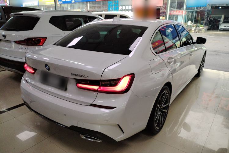 Used BMW 3 Series 2020 320Li M Sport Package Rear Right 45 Deg