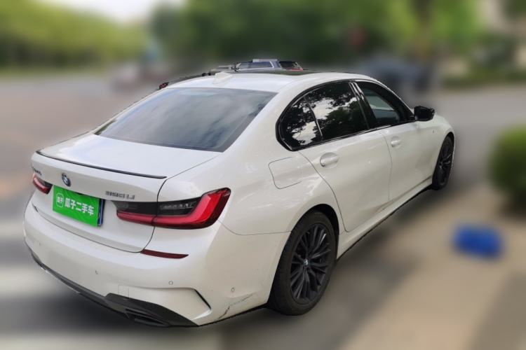 Used BMW 3 Series 2020 Facelifted 325Li M Sport Night Edition Package Rear Right 45 Deg