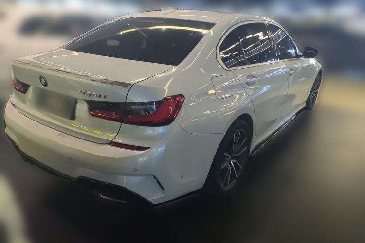 Used BMW 3 Series 2020 325Li M Sport Night Edition Package Rear Right 45 Deg