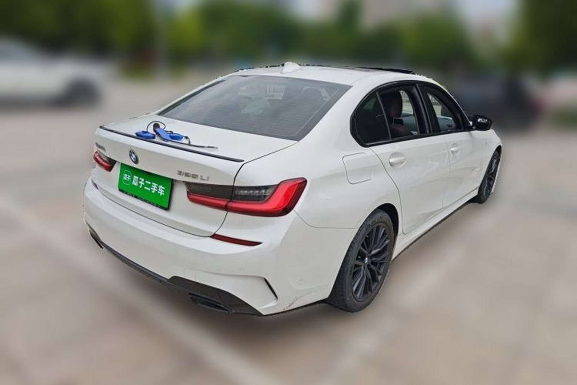 Used BMW 3 Series 2020 Facelifted 325Li M Sport Night Edition Package Rear Right 45 Deg