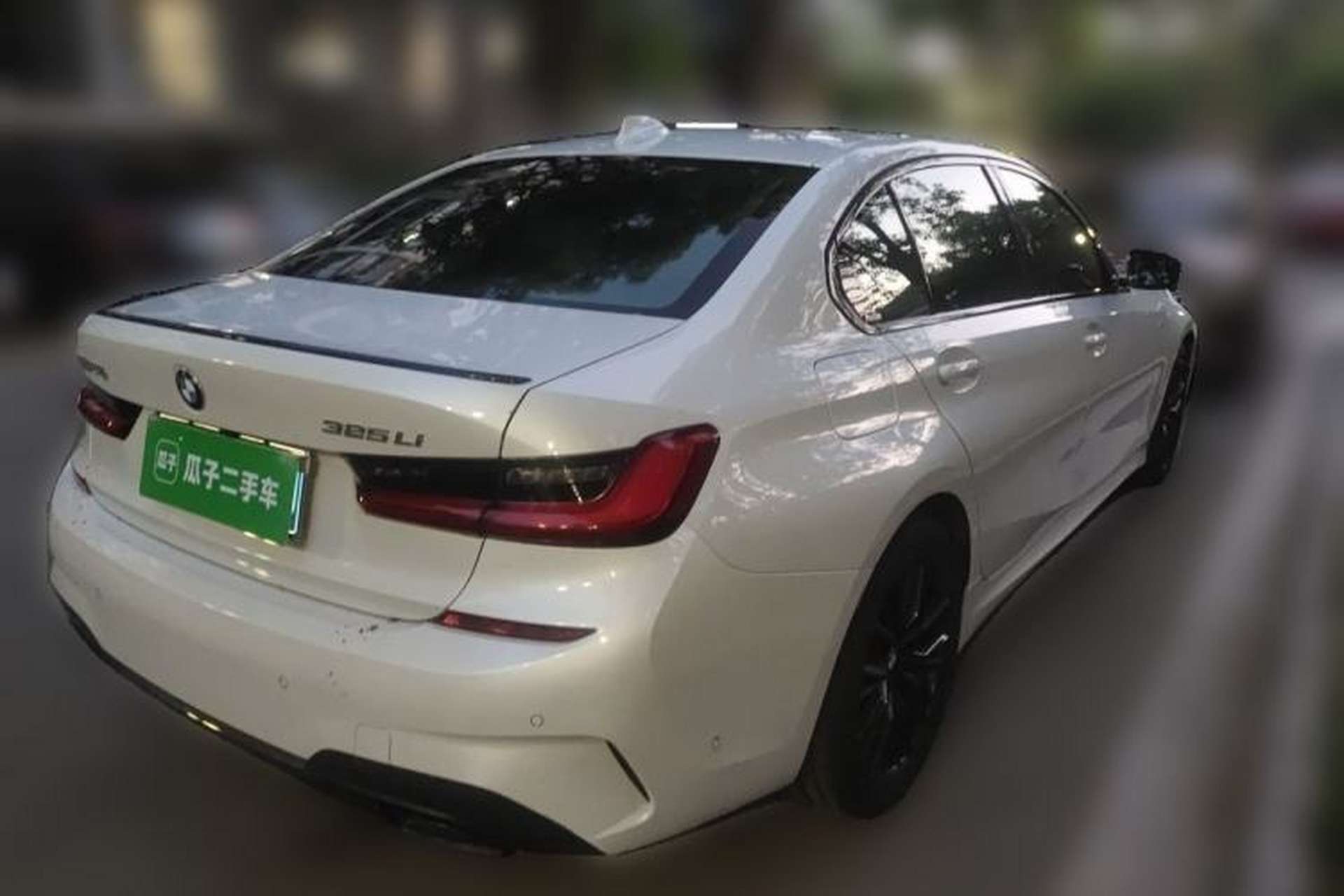 Used BMW 3 Series 2020 Facelifted 325Li M Sport Night Edition Package Rear Right 45 Deg