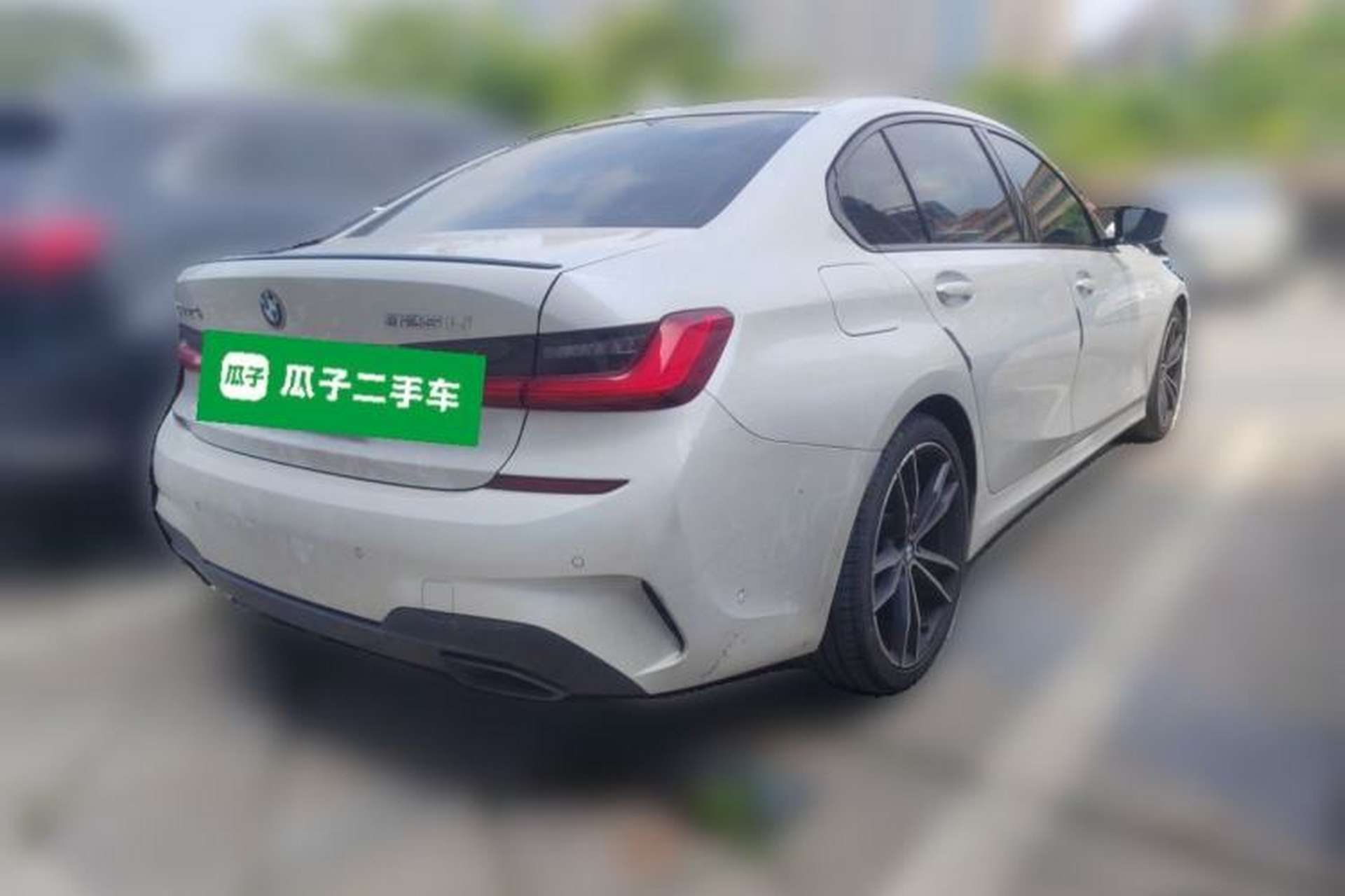 Used BMW 3 Series 2020 Facelifted 325Li M Sport Night Edition Package Rear Right 45 Deg