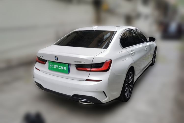 Used BMW 3 Series 2020 320Li M Sport Package Rear Right 45 Deg