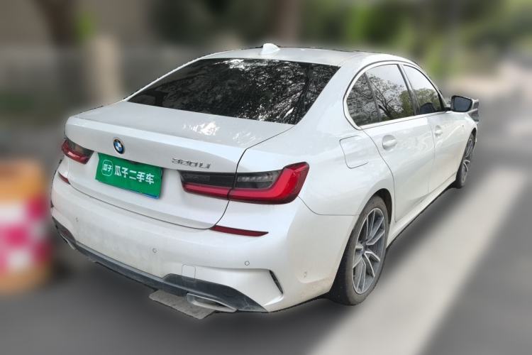 Used BMW 3 Series 2020 320Li M Sport Package Rear Right 45 Deg