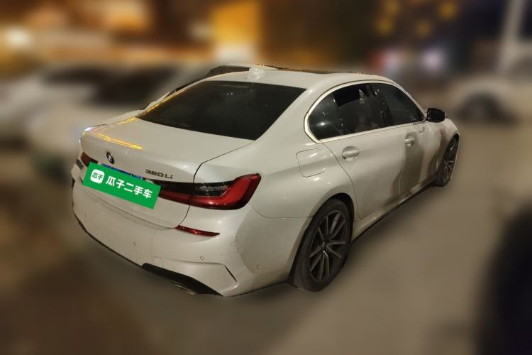 Used BMW 3 Series 2020 320Li M Sport Package Rear Right 45 Deg