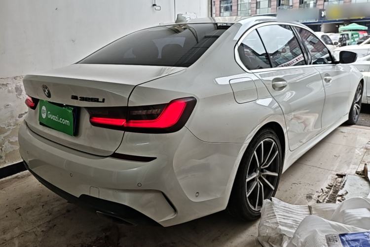 Used BMW 3 Series 2020 320Li M Sport Package Rear Right 45 Deg