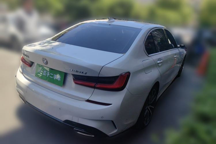 Used BMW 3 Series 2020 325Li M Sport Package Rear Right 45 Deg