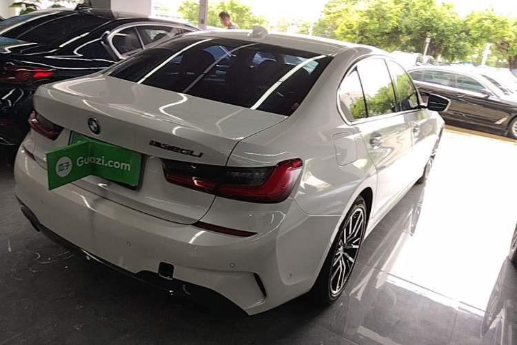Used BMW 3 Series 2020 325Li M Sport Package Rear Right 45 Deg