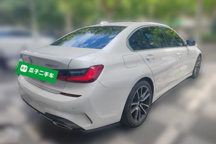 Used BMW 3 Series 2020 320Li M Sport Package Rear Right 45 Deg