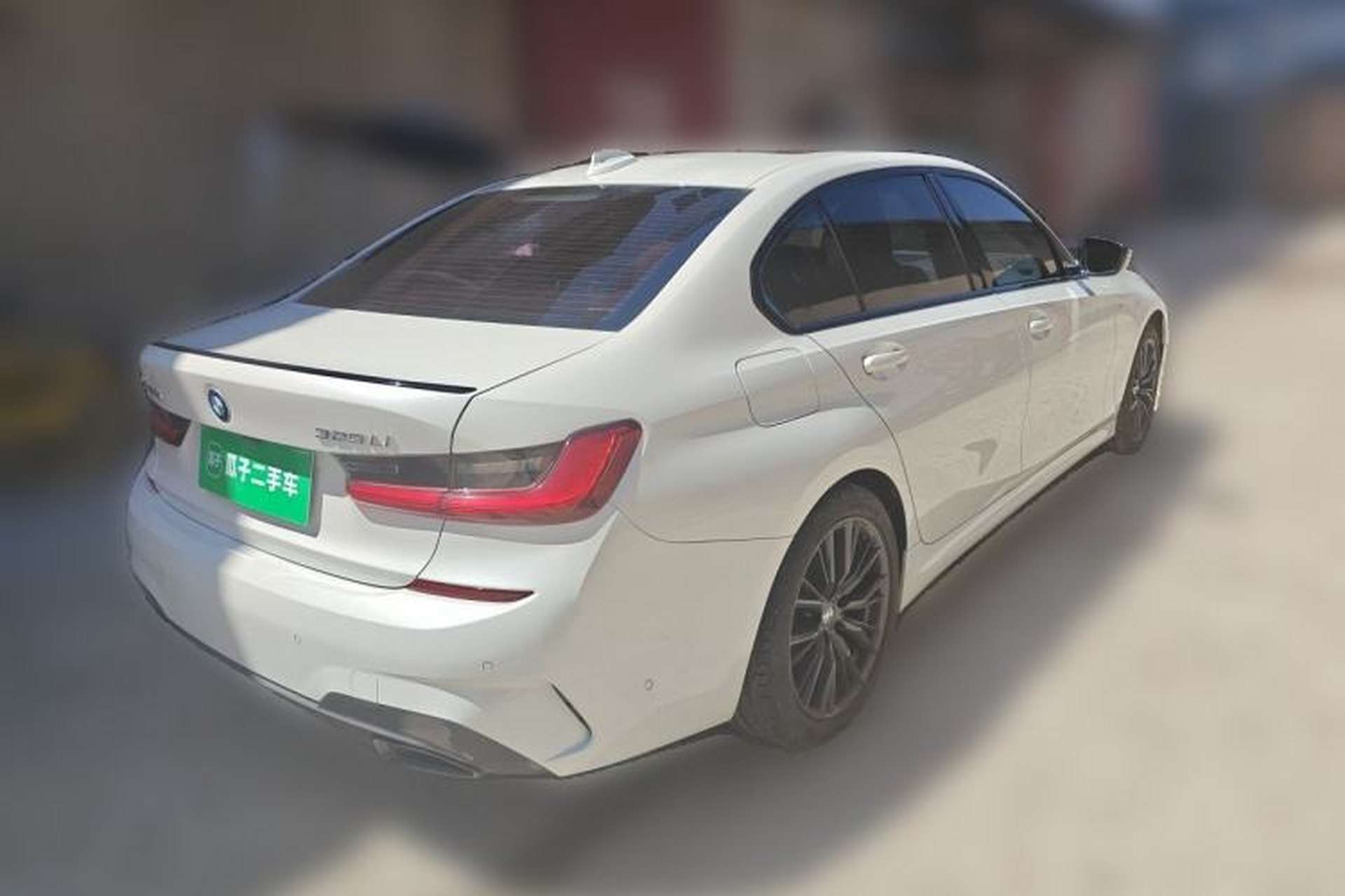 Used BMW 3 Series 2020 325Li M Sport Night Edition Package Rear Right 45 Deg