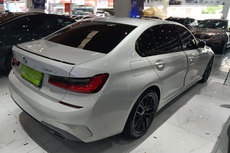 Used BMW 3 Series 2020 325Li M Sport Night Edition Package Rear Right 45 Deg