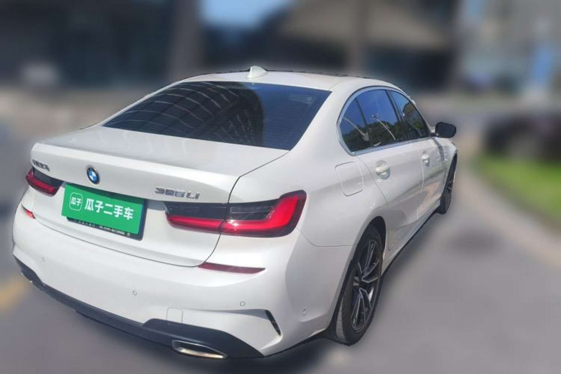 Used BMW 3 Series 2020 325Li M Sport Package Rear Right 45 Deg