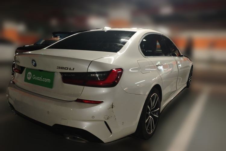 Used BMW 3 Series 2020 320Li M Sport Package Rear Right 45 Deg