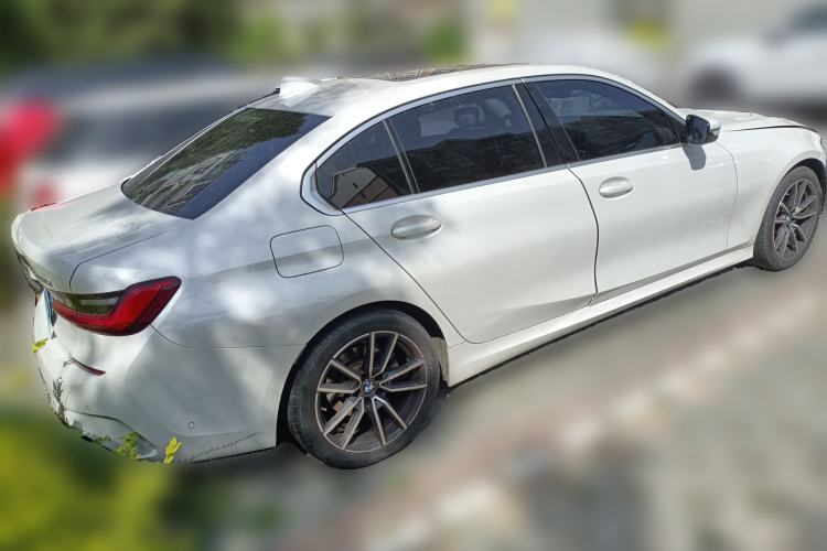 Used BMW 3 Series 2020 320Li M Sport Package Rear Right 45 Deg