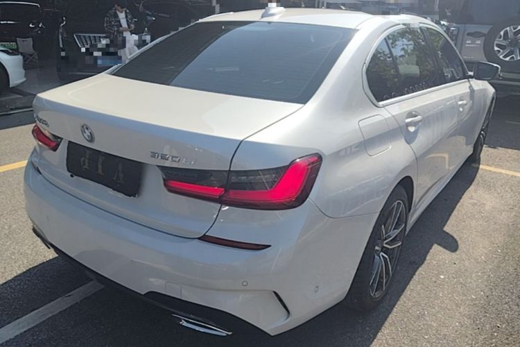 Used BMW 3 Series 2020 320Li M Sport Package Rear Right 45 Deg