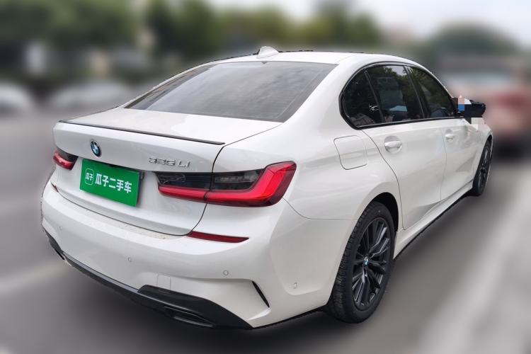 Used BMW 3 Series 2020 325Li M Sport Night Edition Package Rear Right 45 Deg