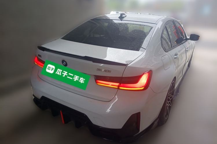 Used BMW 3 Series 2020 325i M Sport Night Edition package Rear Right 45 Deg