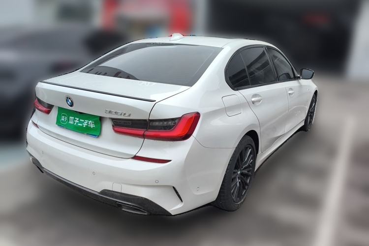 Used BMW 3 Series 2020 Facelifted 325Li M Sport Night Edition Package Rear Right 45 Deg