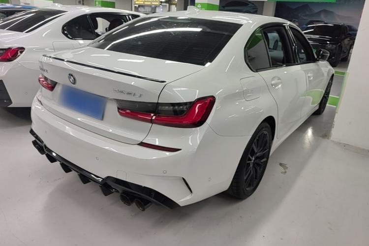 Used BMW 3 Series 2020 Facelifted 325Li M Sport Night Edition Package Rear Right 45 Deg