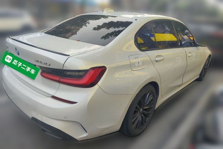 Used BMW 3 Series 2020 325Li M Sport Night Edition Package Rear Right 45 Deg