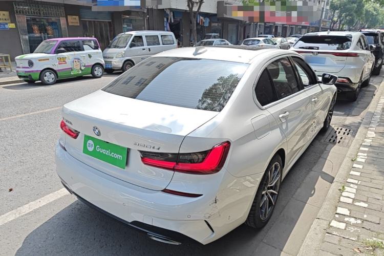 Used BMW 3 Series 2020 320Li M Sport Package Rear Right 45 Deg
