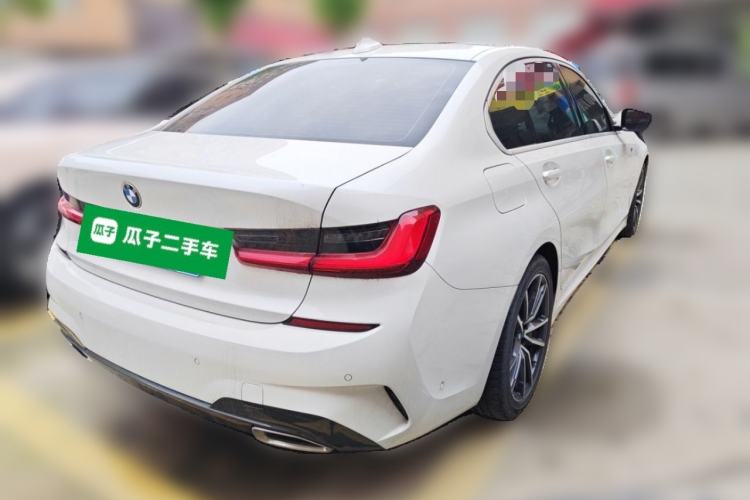Used BMW 3 Series 2020 320Li M Sport Package Rear Right 45 Deg